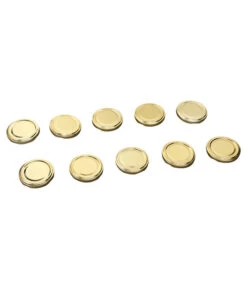 Schraubdeckel, Gold, Für Einkochgläser, Ø63 Mm, 10er-Set