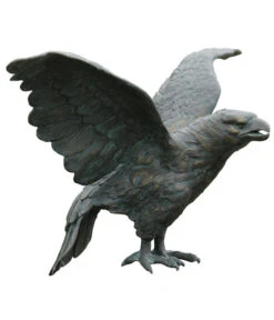 Rottenecker Bronze-Steinadler, Ca. B40/H39/T80 Cm