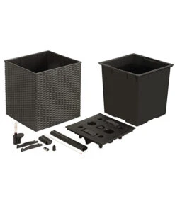 Dehner Kunststoff-Pflanztopf Dallas, Quadratisch, Ca. B35/H34/T35 Cm 8 Dehner Kunststoff-Pflanztopf Dallas, Quadratisch, Ca. B35/H34/T35 Cm -Weber Store 2460046 WE DE 002 DehnerKunststoffPflanztopfanthrazit36cmBlumentopf