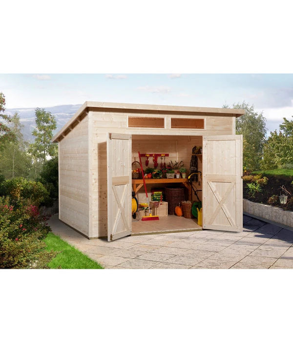 Weka Gartenhaus 325 A Gr.1, Ca. B256/H236/T237 Cm 1 Weka Gartenhaus 325 A Gr.1, Ca. B256/H236/T237 Cm