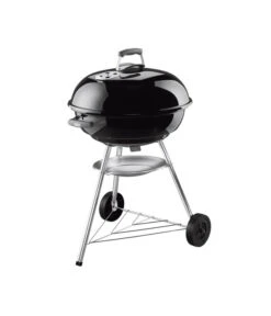Weber Holzkohle-Kugelgrill Compact Kettle, Ø 57 Cm, Schwarz