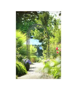 Dehner Metall-Rosenbogen Cornwall, Ca. B118/H236/T31 Cm -Weber Store 3175122 WE MO 002 DehnerRosenbogenCornwall