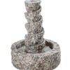 Dehner Granit-Gartenbrunnen Drill, Ca. Ø45/H55 Cm