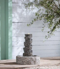 Dehner Granit-Gartenbrunnen Drill, Ca. Ø45/H55 Cm -Weber Store 3333382 WE MO 002 DehnerGranitGartenbrunnenDrill