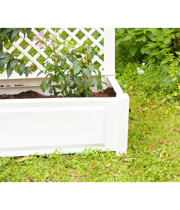 KHW Kunststoff-Pflanzkasten Mit Spalier, 100 X 43 X 140 Cm 6 KHW Kunststoff-Pflanzkasten Mit Spalier, 100 X 43 X 140 Cm – Bild 6