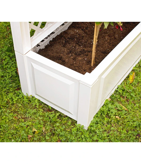 KHW Kunststoff-Pflanzkasten Mit Spalier, 100 X 43 X 140 Cm 7 KHW Kunststoff-Pflanzkasten Mit Spalier, 100 X 43 X 140 Cm – Bild 7