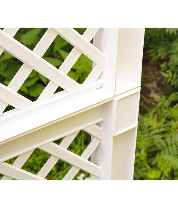 KHW Kunststoff-Pflanzkasten Mit Spalier, 100 X 43 X 140 Cm 10 KHW Kunststoff-Pflanzkasten Mit Spalier, 100 X 43 X 140 Cm – Bild 10