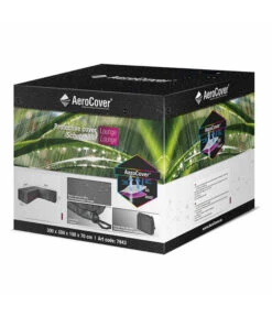 AeroCover Loungesethülle L-Form, 300x300x100xH 70 Cm -Weber Store 4124137 WE DE 001 AtmungsaktiveSchutzhuellefuerLoungeSets300x300x100xH70cmLForm