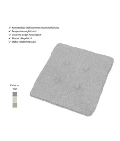 Dehner Balkonkissen Noah, Ca. B39/H3/T39 Cm -Weber Store 4174199 WE IG 001 BalkonkissenNoahAnthrazit