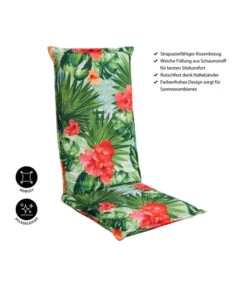 Dehner Hochlehnerpolster Varadero, Ca. B120/H8/T50 Cm -Weber Store 4182762 WE IG 001 HLPolsterVaradero