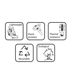 Farmet Kunststoff-Topf-Set Pegasus, Konisch, Anthrazit, 2-teilig -Weber Store 4185401 WE DE 005 PEGASUSKonischerPflanzkuebelDurchmesser40cm37cmhochDUNKELANTHRAZIT