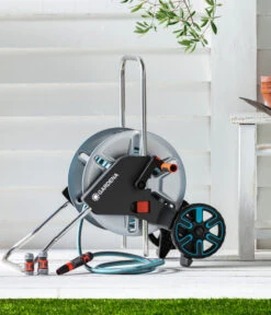 GARDENA Metall-Schlauchwagen CleverRoll M Set -Weber Store 4266581 WE MO 005 Metallschlauchwagen