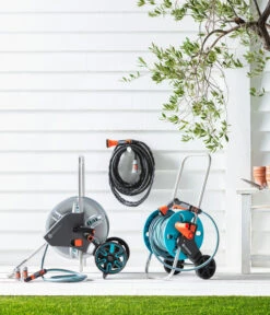 GARDENA Metall-Schlauchwagen CleverRoll M Set -Weber Store 4266581 WE MO 006 Metallschlauchwagen