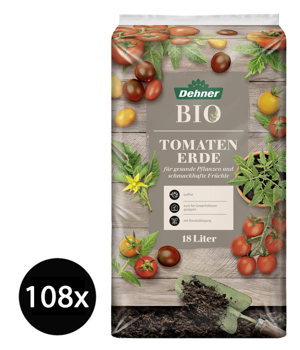 Dehner Bio Tomatenerde, 108 X 18 Liter 1 Dehner Bio Tomatenerde, 108 X 18 Liter