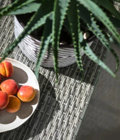 Dehner Geflecht-Lounge Rom, 4-teilig -Weber Store 4407334 WE DE 005 DehnerGeflechtLoungeRomNEU