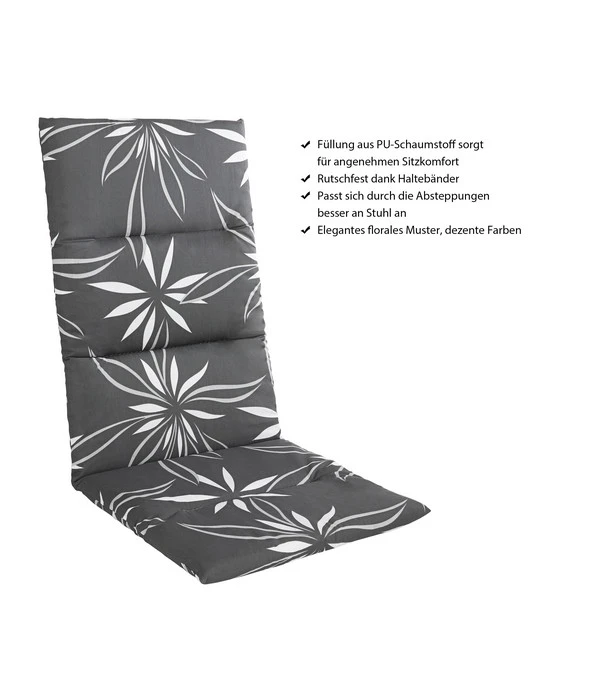 KETTtex Hochlehnerpolster Turin, Ca. B120/H4/T50 Cm 4 KETTtex Hochlehnerpolster Turin, Ca. B120/H4/T50 Cm – Bild 4