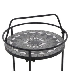 Siena Garden Mosaikbeistelltisch Como, Ca. Ø41/H74 Cm -Weber Store 4498788 WE DE 001 BeistelltischComo42cm