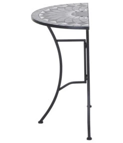 Siena Garden Mosaiktisch Como Halbrund, Ca. B35/H71/T70 Cm -Weber Store 4498796 WE FS 003 TischComoH71cm