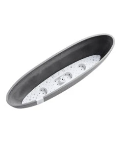 Ecopots Kunststoff-Schale Sofia Mit Wassersystem, Oval, Ca. B56/H16/T14 Cm -Weber Store 6614580 WE DE 001 EcopotsKunststoffSchaleSofialangmitWassersystemoval