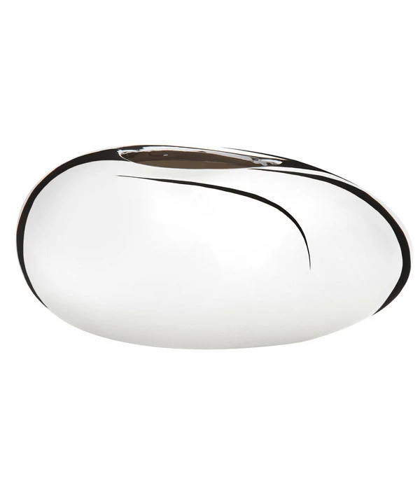 Scheurich Keramik-Übertopf Mirror Silver, Oval, Silber, Ca. B29/H14/T23 Cm 1 Scheurich Keramik-Übertopf Mirror Silver, Oval, Silber, Ca. B29/H14/T23 Cm