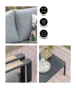 Dehner Alu-Lounge New York, 4-teilig -Weber Store 6670954 WE IG 001 DehnerAluLoungeNewYork4teilig
