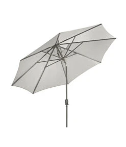 Dehner Schirm Milos, Rund, Ca. Ø294 Cm 11 Dehner Schirm Milos, Rund, Ca. Ø294 Cm -Weber Store 6702864 WE FS 003 SchirmMilosHellgrauNeu