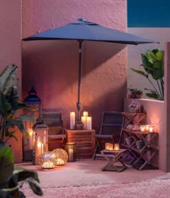 Dehner Schirmbox Macao -Weber Store 6703243 WE MO 001 Outdoorbeleuchtung 1