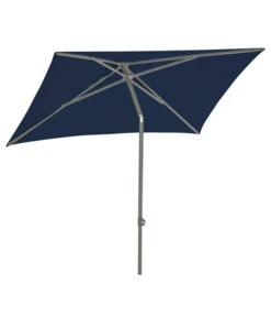 Dehner Sonnenschirm Andros, Rechteckig, Ca. B210/T150 Cm -Weber Store 6703607 WE FS 004 DehnerSchirmAndrosDunkelblauNeu