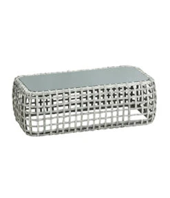 Dehner Flechtlounge Bali, 4-teilig -Weber Store 6705305 WE FS 003 LoungeBaliTischFinal