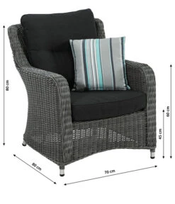 Dehner Sessel Toska -Weber Store 6707855 WE BG 001 SesselToskaEinzelnNeu