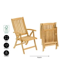 Dehner Klappsessel Havanna -Weber Store 6707863 WE IG 001 KLAPPSESSELHAVANNATEAK