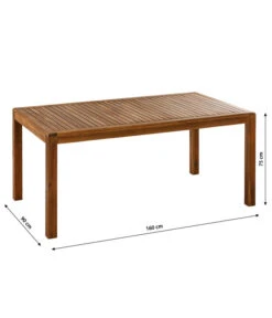 Dehner Gartentisch Lima, Ca. B160/H75/T90 Cm -Weber Store 6708713 WE BG 001 TischLima