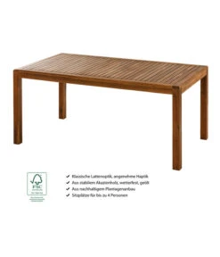 Dehner Gartentisch Lima, Ca. B160/H75/T90 Cm -Weber Store 6708713 WE IG 001 TischLima