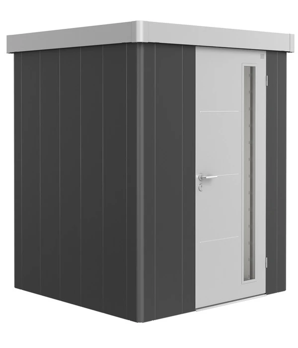 Biohort Gerätehaus Neo A, Dunkelgrau/silber 1 Biohort Gerätehaus Neo A, Dunkelgrau/silber