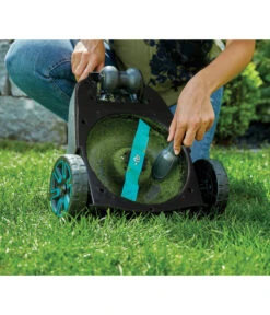 GARDENA Akku-Rasenmäher HandyMower 22/18V P4A Set, Ca. B34,5/H126/T38,5 Cm 35 GARDENA Akku-Rasenmäher HandyMower 22/18V P4A Set, Ca. B34,5/H126/T38,5 Cm -Weber Store 6725923 WE MO 015 GARDENAAkkuRasenmaeherHandyMower2218VP4ASet 1