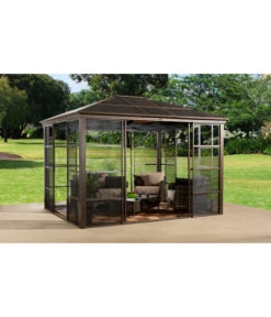 Sojag Pavillon Castel 10x12 -Weber Store 6752752 WE MO 001 PavillonCastel10x12