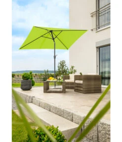Schneider Sonnenschirm Bilbao, Rechteckig, Ca. B210/T130 Cm -Weber Store 6833982 WE MO 001 Bilbao210x130Gruen
