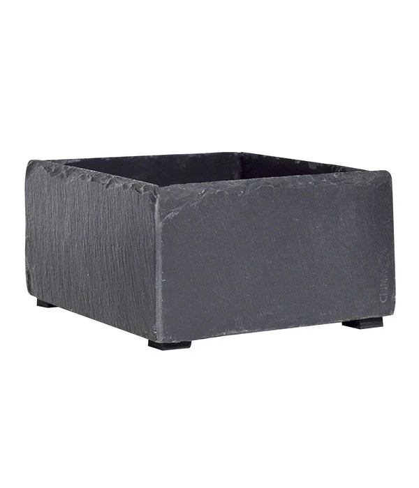 Climaqua Schiefer-Pflanzschale Bol, Rechteckig, Ca. B19/H10/T19 Cm 2 Climaqua Schiefer-Pflanzschale Bol, Rechteckig, Ca. B19/H10/T19 Cm – Bild 2