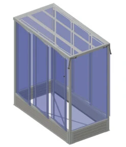 Tomatenhaus Julia, Ca. B195/H200/T99 Cm