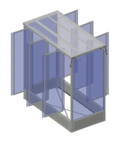 Tomatenhaus Julia, Ca. B195/H200/T99 Cm -Weber Store 6878565 WE FS 003 TomatenhausJulia