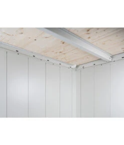 Biohort Gerätehaus Neo 4B, Quarzgrau/silber -Weber Store 6885255 WE DE 003 BiohortGeraetehausNeo