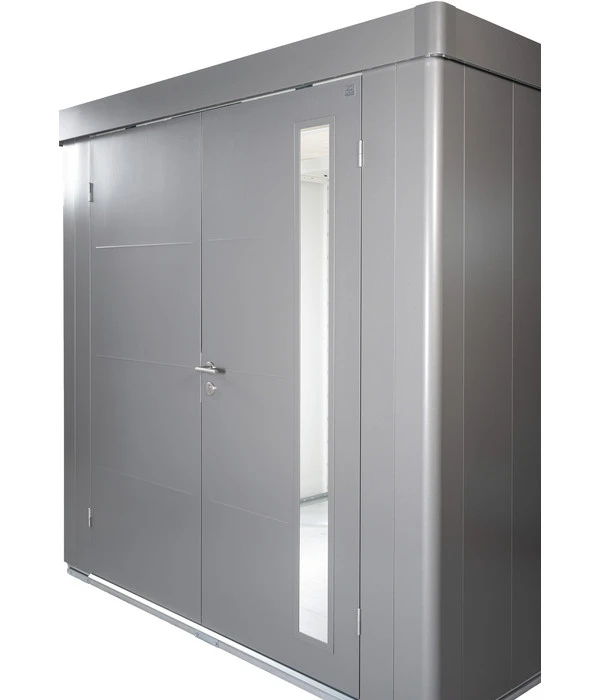 Biohort Gerätehaus Neo 2D, Dunkelgrau/quarzgrau 5 Biohort Gerätehaus Neo 2D, Dunkelgrau/quarzgrau – Bild 5