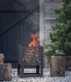 Dehner Feuerschale Manacor, Ca. B50/H70/T50 Cm -Weber Store 6892368 WE MO 001 FeuerschaleManacor