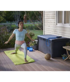 Keter Aufbewahrungsbox Borneo, 416 Liter, Ca. B130/H63/T70 Cm -Weber Store 6894935 WE MO 002 KeterAufbewahrungsbox