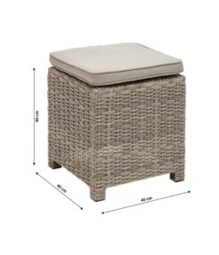 Dehner Geflechtlounge Bologna, 5-teilig -Weber Store 6903447 WE BG 003 LoungeBolognaNEU