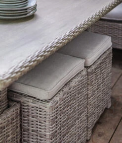 Dehner Geflechtlounge Bologna, 5-teilig -Weber Store 6903447 WE MO 004 LoungeBolognaNEU