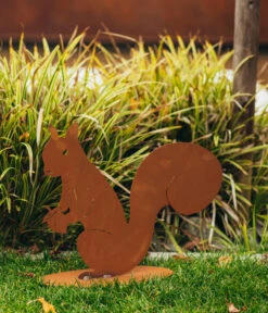 Ferrum Rost-Eichhörnchen Felix, Ca. H34 Cm -Weber Store 6909873 WE MO 001 EichhoernchenFelix