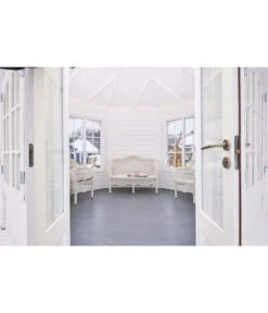 Wolff Finnhaus Pavillon Milano 3.5, Ca. B430,1/H346/T430,1 Cm -Weber Store 6931927 WE DE 004 FinnhausGartenhaus