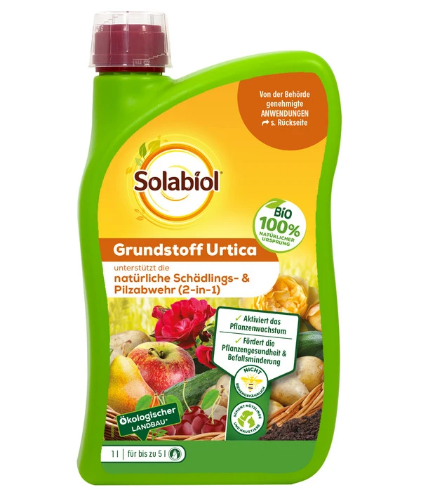 Solabiol® Grundstoff Urtica, Flüssig, 1 L 1 Solabiol® Grundstoff Urtica, Flüssig, 1 L