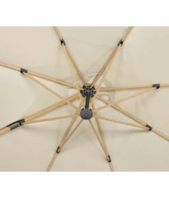 Schneider Ampelschirm Rhodos Twist Woody, Quadratisch, Ca. B300/T300 Cm -Weber Store 6953467 WE DE 001 SchneiderAmpelschirmRhodosTwistWoodynatur